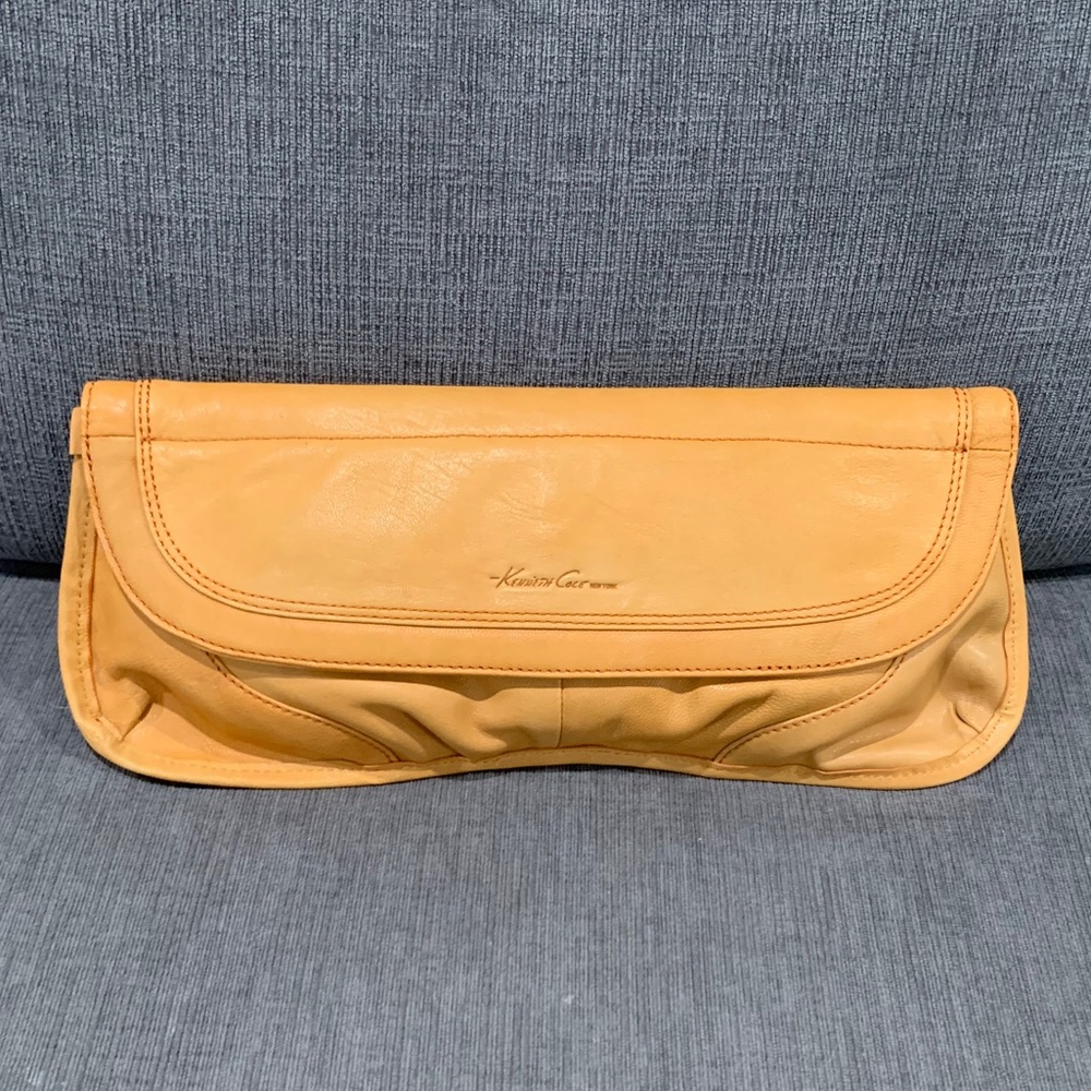 Kenneth Cole Leather Clutch